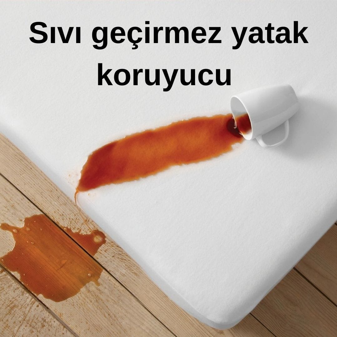 SIVI GEÇİRMEZ ALEZ GERÇEK % 100 KORUMA TEK KİŞİLİK 90 X 190 + 30 CM